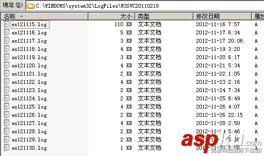 IIS服務器,日志
