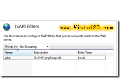如何為Vista/Win2008中的IIS7添加PHP支持