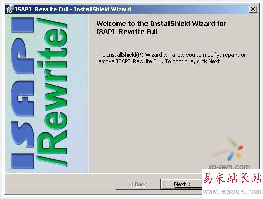 IIS偽靜態組件安裝開始