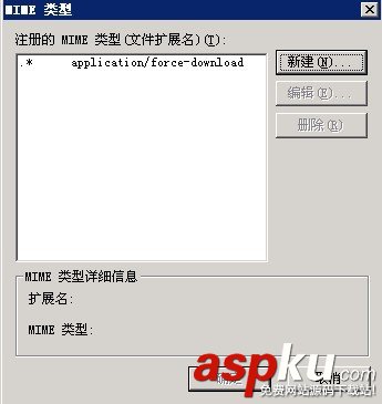 強制下載IIS站點所有文件的方法 強制下載TXT,IN