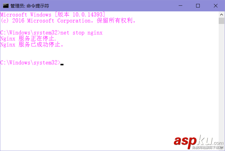 Server2016,Nginx,安裝配置