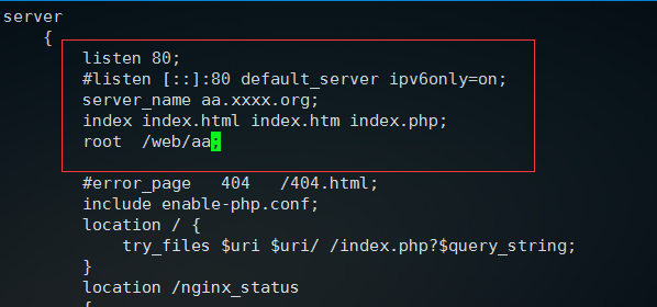 nginx,服務器,綁定域名,根目錄