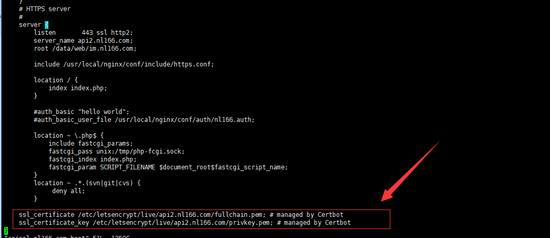 nginx,配置,https,代碼