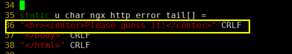 nginx,隱藏,版本號,WEB服務器信息