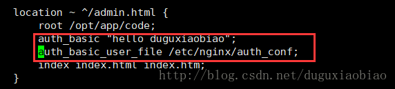 Nginx,訪問限制配置