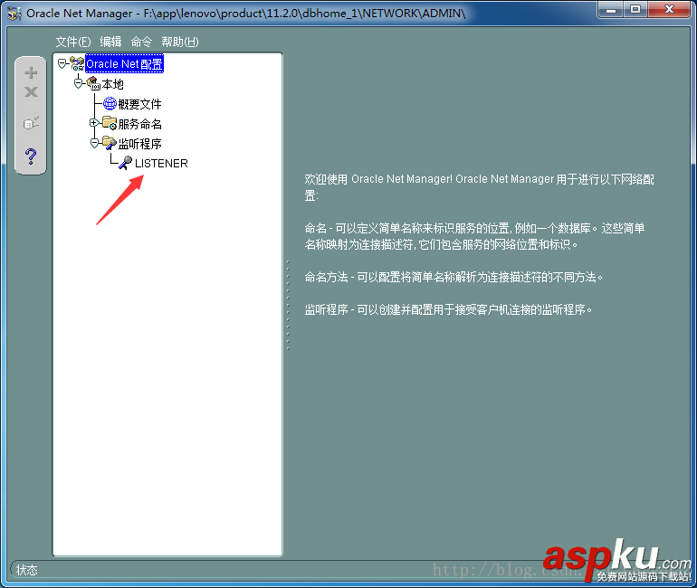oracle,安裝監聽器錯誤,安裝,監聽器