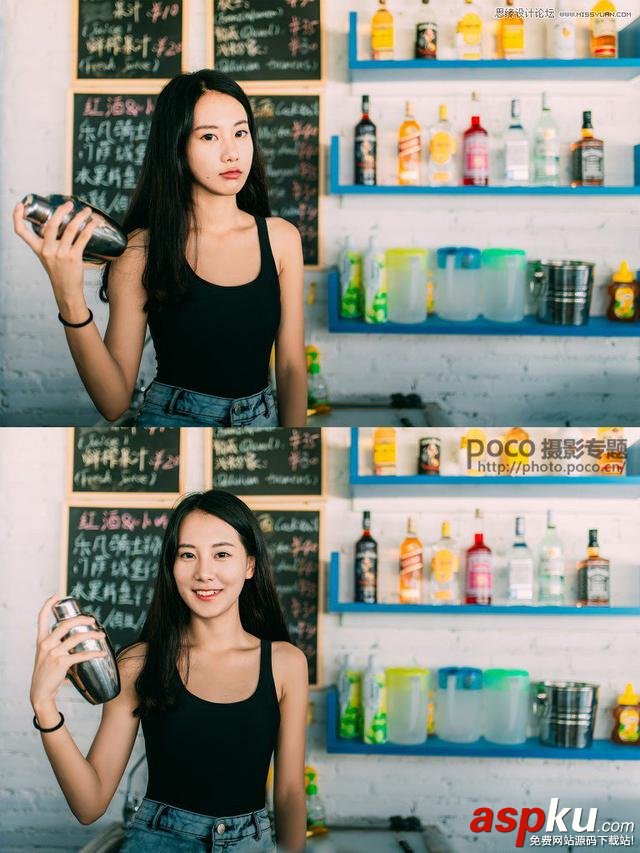 Photoshop調出人像照片質感的電影膠片效果
