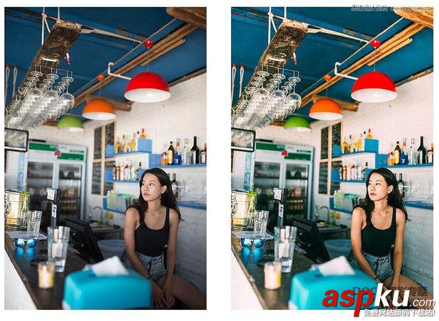 Photoshop調出人像照片質感的電影膠片效果