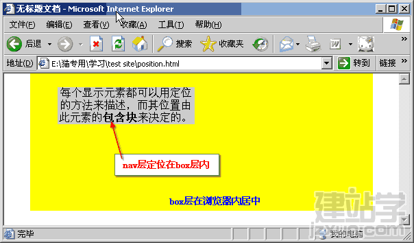 網頁布局絕對定位(position)輕松簡單