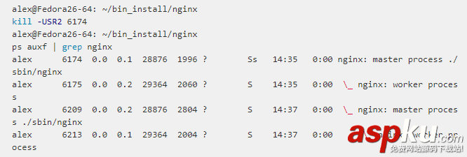 nginx,信號集
