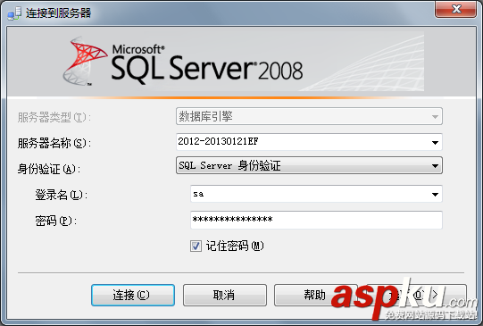 SQL Server 2008用'sa'登錄失敗，啟用'sa'登錄的解決辦法