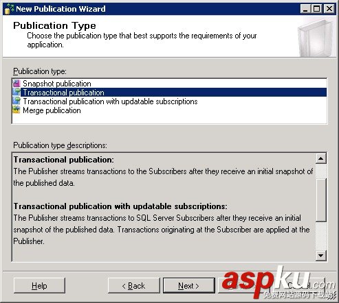 通過SQL Server 2008數據庫復制實現數據庫同步備份