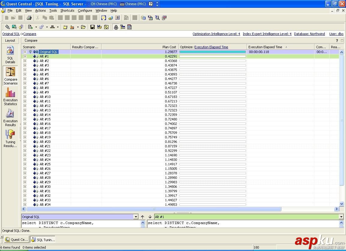 人工智能自動sql優化工具--SQLTuning for SQL Server