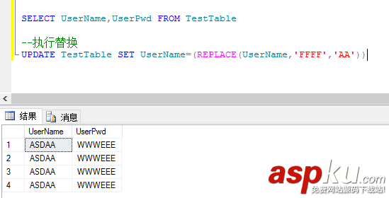 sqlserver,替換