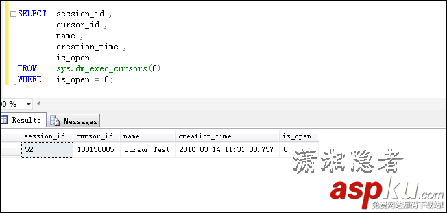 SQL Server,游標