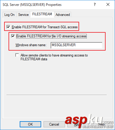 SQL Server FileStream詳解