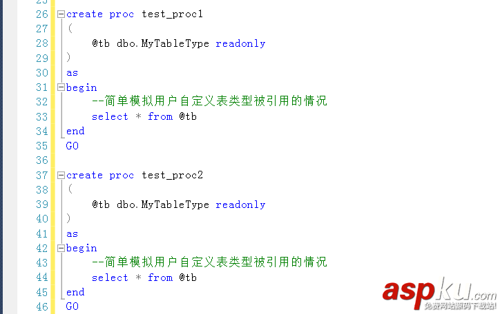 sql,用戶自定義表類型,sqlserver自定義類型,sqlserver,自定義函數