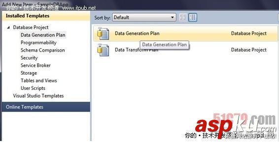 如何使用Visual Studio 2010在數據庫中生成隨機測試數據