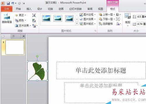 怎樣在ppt中設置落葉的效果