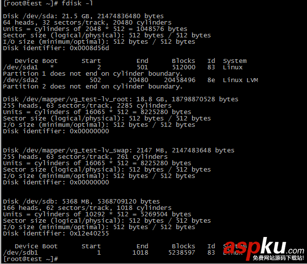 VMware,centos添加硬盤