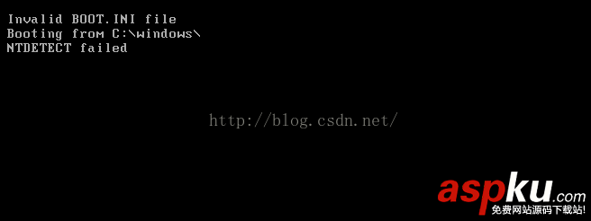 WindowsServer2003,啟動,錯誤