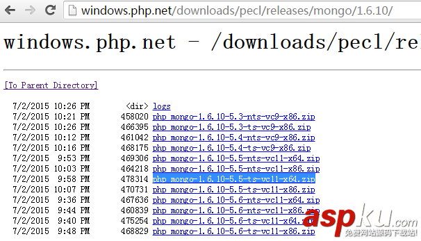 PHP,MongoDB
