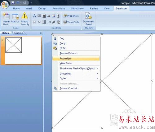 在PPT中插入AnyChart圖表
