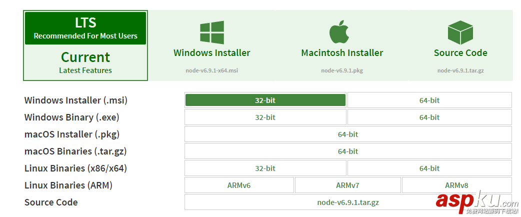 windows,node.js配置