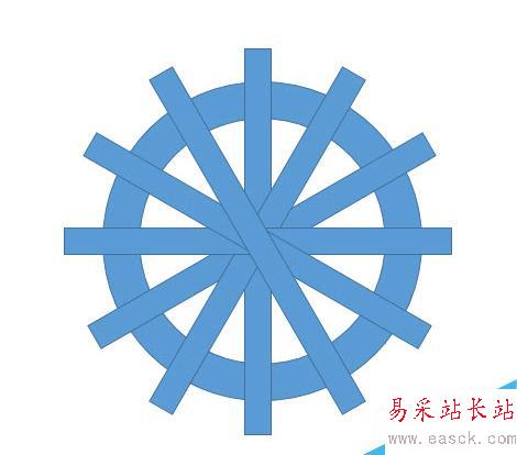 如何用PPT繪制設計一個分割型環形圖？