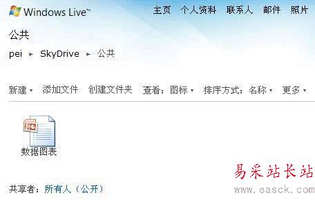 Skydrive空間查看
