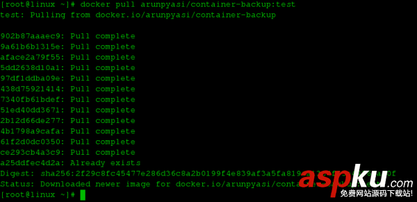 docker,容器遷移,備份容器,恢復容器