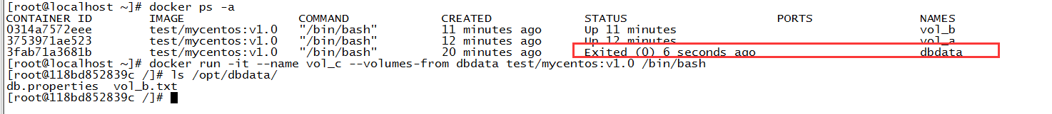 docker,數據卷,volume
