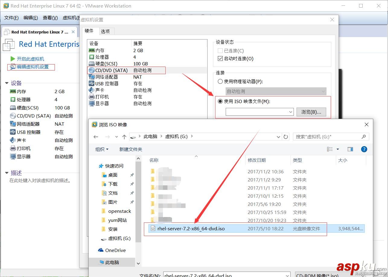 VM12安裝,RedHat,RHEL7.2,vmware安裝