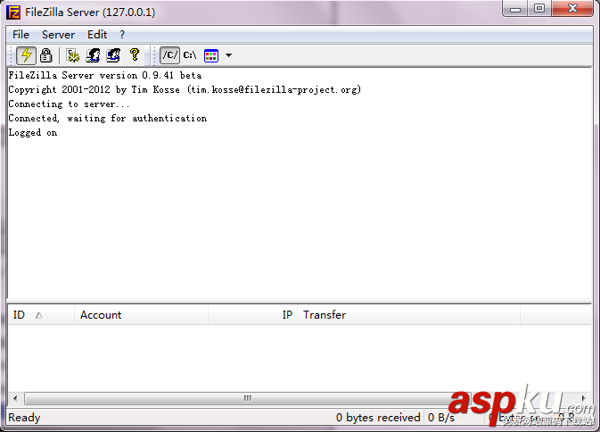 FileZilla,Server,ftp服務器
