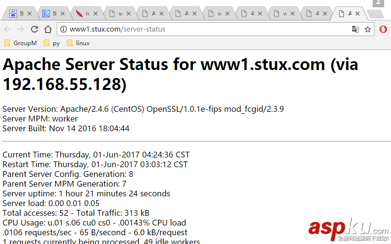 CentOS7,httpd,虛擬主機