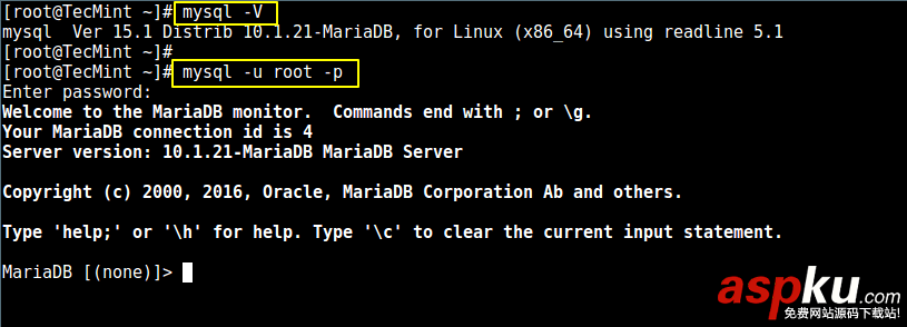 centos7安裝mariadb10,centos7安裝mariadb,centos,mariadb,配置