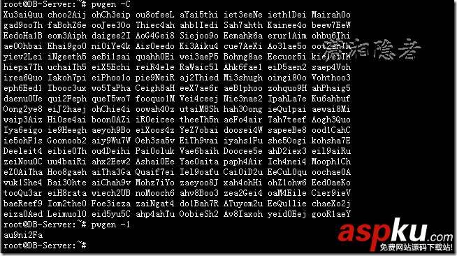 linux,生成隨機密碼,隨機數生成,隨機密碼命令