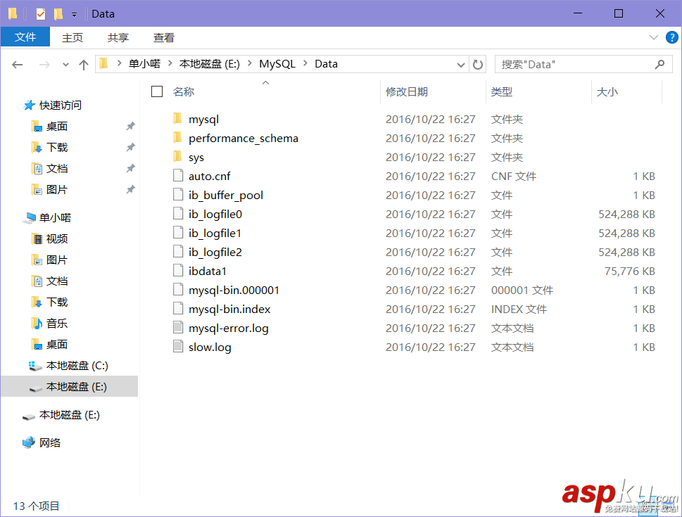 Server2016,MySQL,數據庫,安裝配置