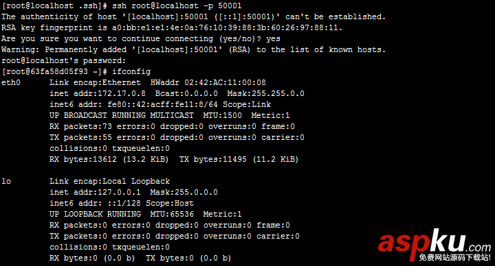Docker,SSH連接docker,ssh連接docker容器