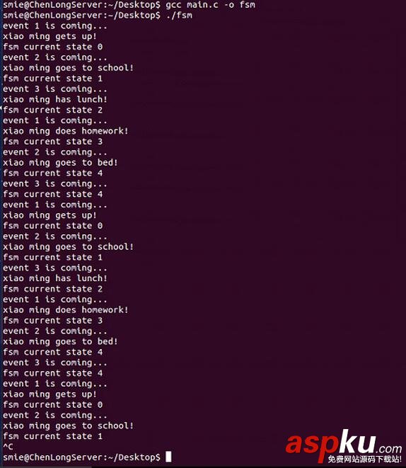 Linux,有限狀態機,FSM
