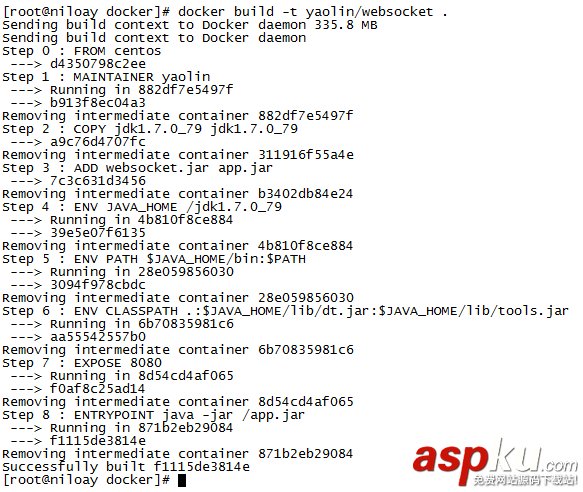 docker,Dockerfile,創建鏡像,鏡像