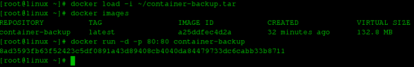 docker,容器遷移,備份容器,恢復容器