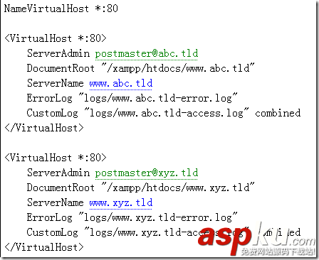 XAMPP,服務器