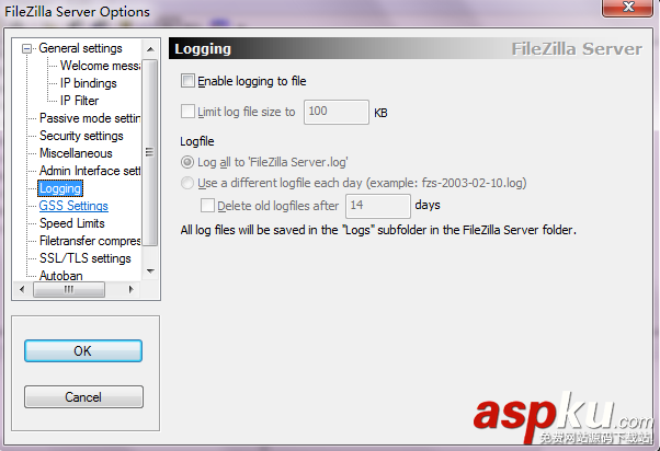 FileZilla,Server,ftp服務器