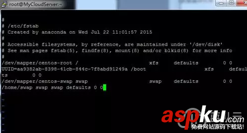 centos添加swap分區,centos7,創建swap分區,centos,swap分區
