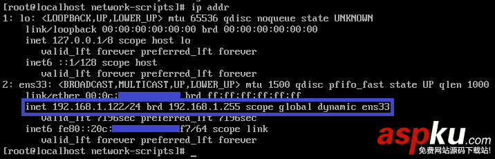 centos自動獲取ip地址,centos7,獲取ip地址,centos獲取ip地址