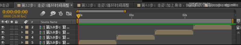 AE制作超酷的走路動畫效果圖,PS教程,思緣教程網