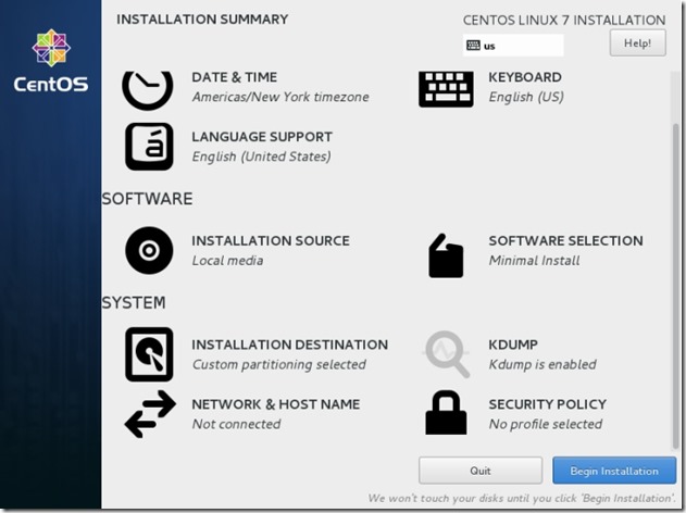 VMWare,安裝,Centos 7.3