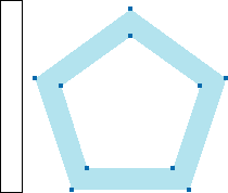 freehand創建空心封套圖案