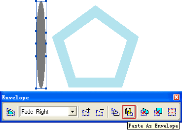 freehand創建空心封套圖案